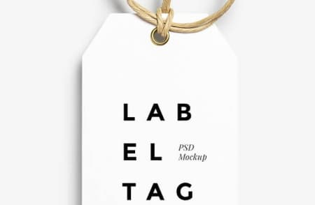 Бірка з написом Lab El Tag